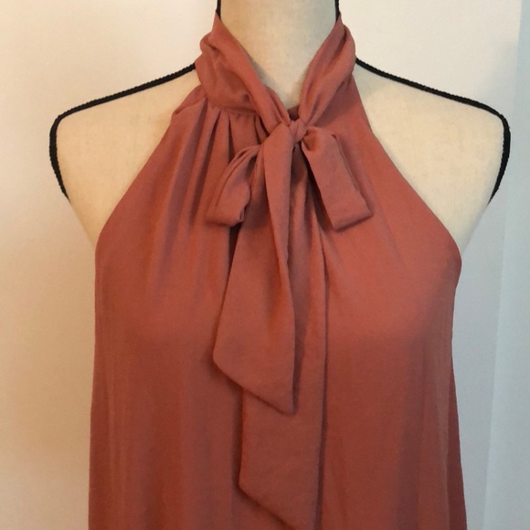 Sold Mauve stealth dress with bow - Picture 2 of 5